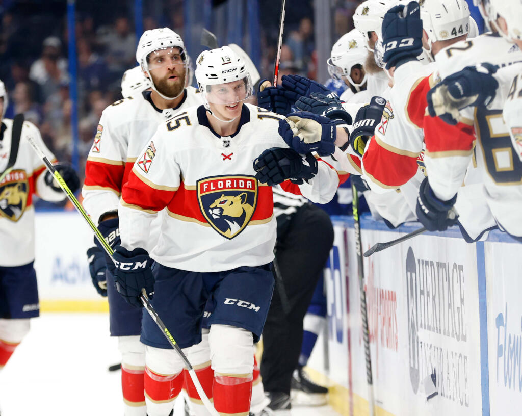 How Anton Lundell has helped the Panthers' hot start to the season