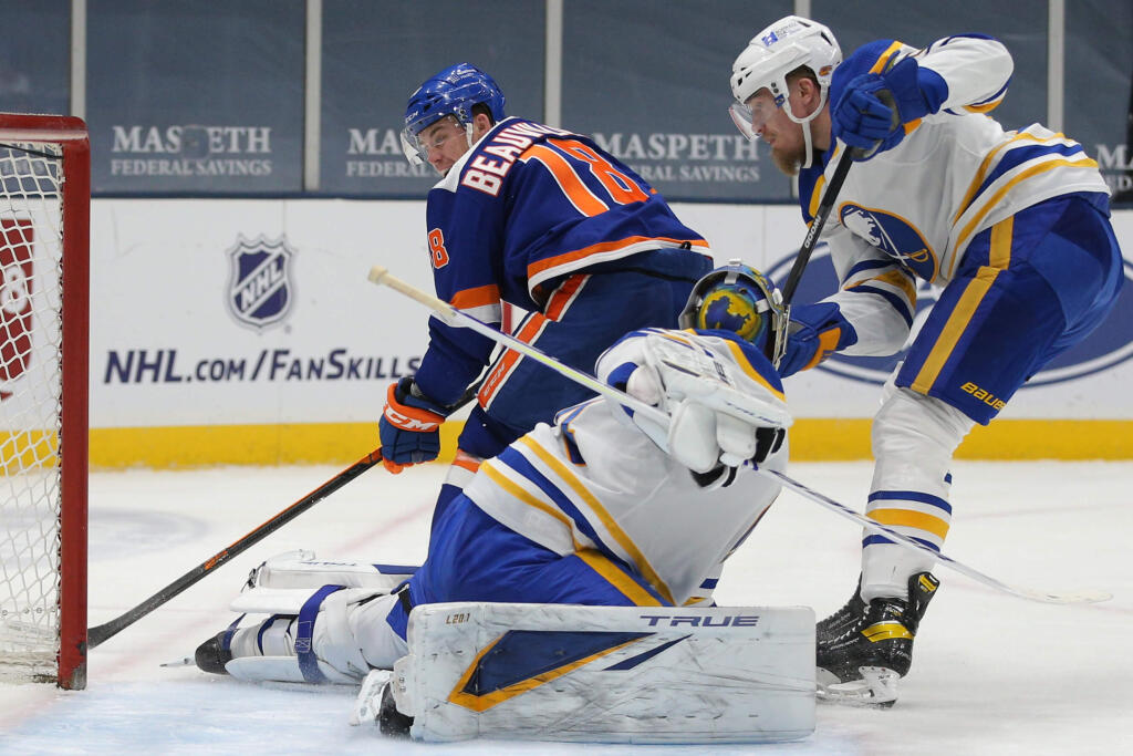 Henri Jokiharju Buffalo Sabres Unsigned 50th Anniversary Season Alternate Jersey Skating Photograph