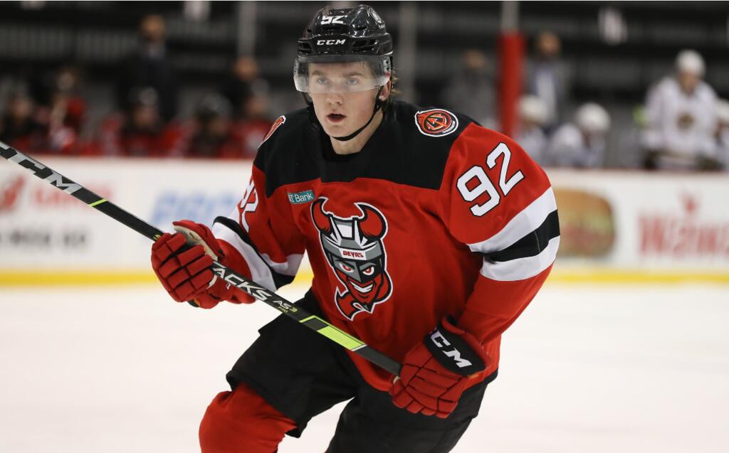 The Rink - Collin Delia focusing on the “here and now” with IceHogs