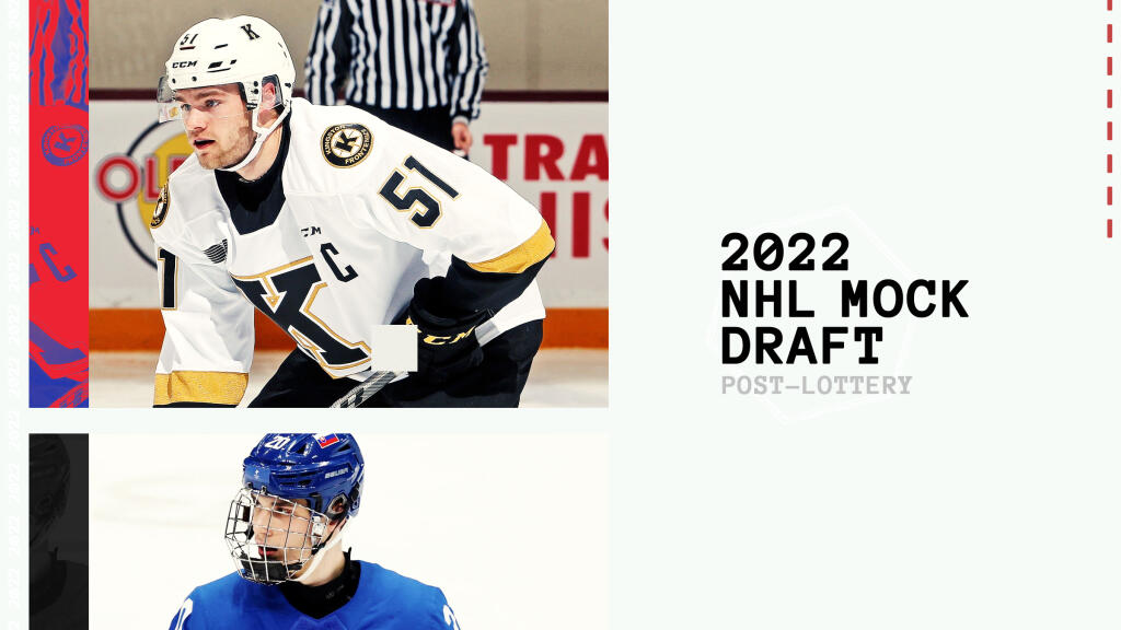 Mocking the first 16 picks of the 2022 NHL Entry Draft - EP Rinkside
