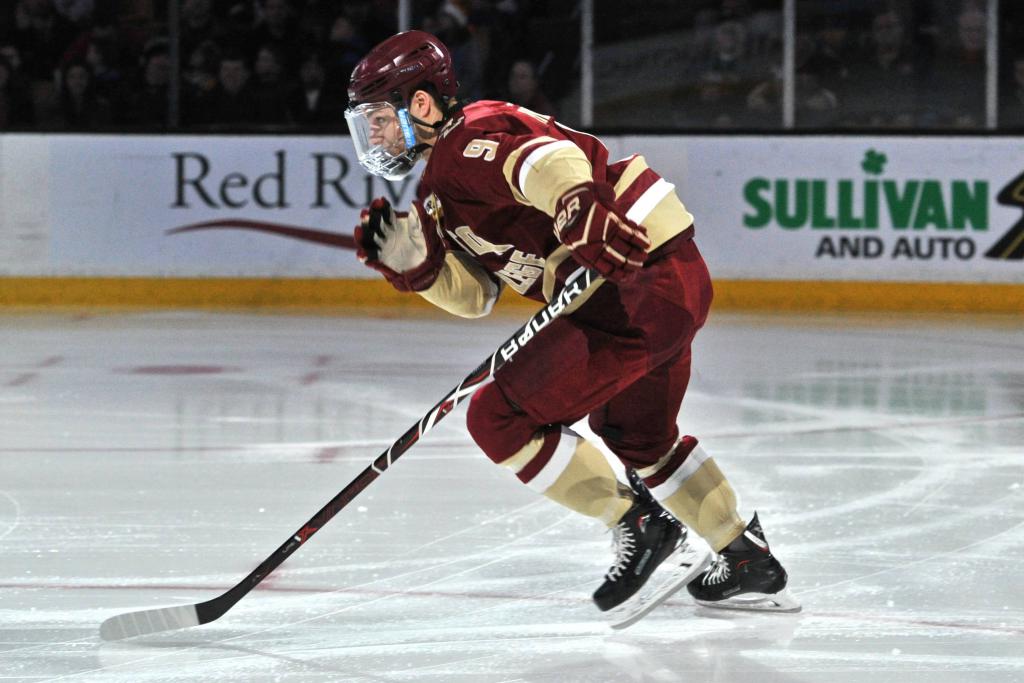 COHEN: Florida Panthers’ Prospect Logan Hutsko’s Perseverance Pays Off in Beanpot Consolation Game