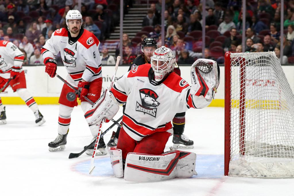 Checkers Take Down Bears 5-3 In Home Opener - Charlotte Checkers Hockey 