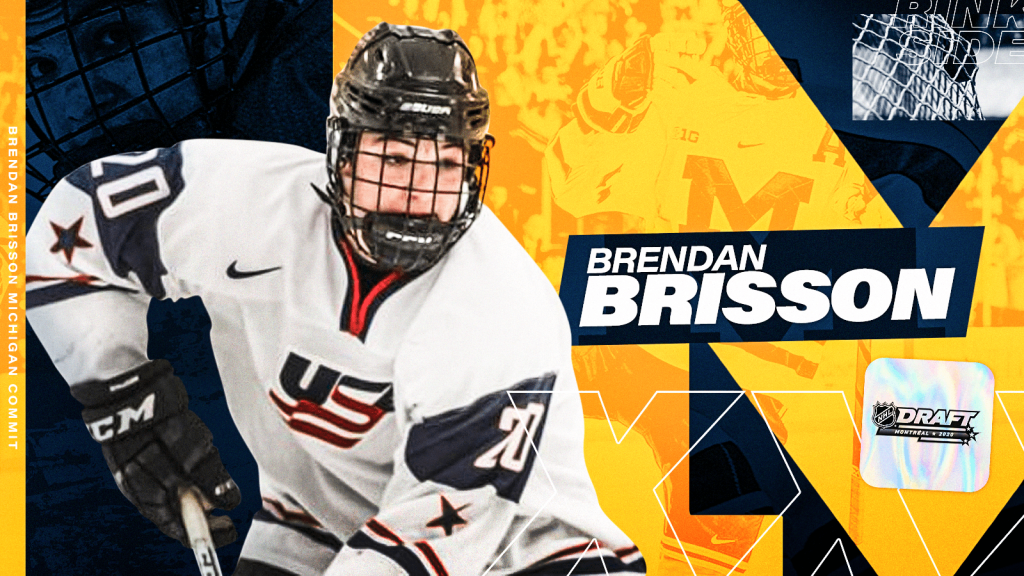 For Brendan Brisson, it's about much more than who his dad is and