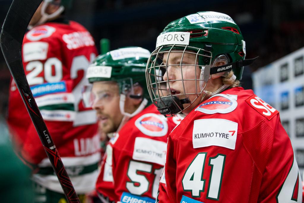 SHL Sweden Frolunda Hockey Jersey Game