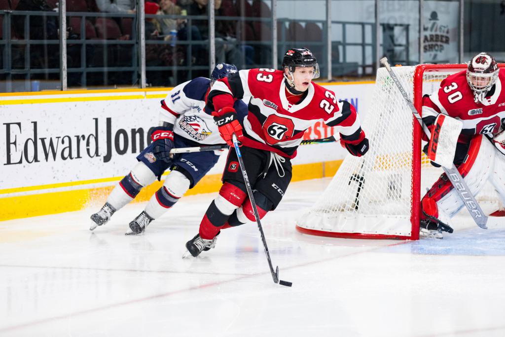 ROBINSON: Ottawa 67s Forward Marco Rossi — Undersized and Overpowering