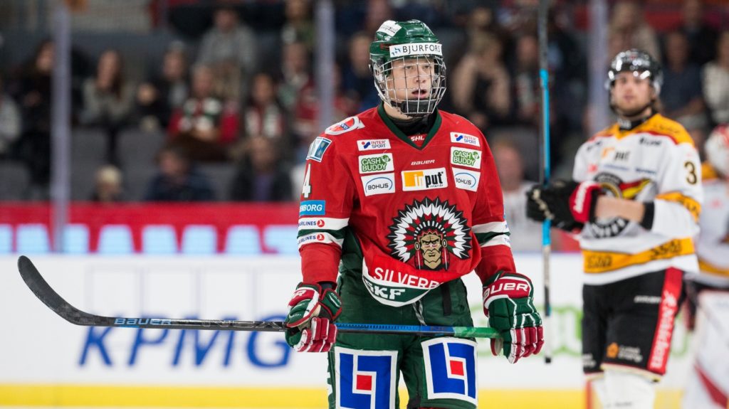 SHL Sweden Frolunda Hockey Jersey Game