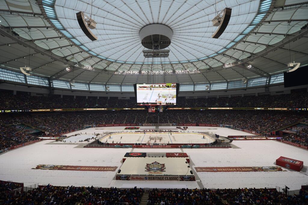 NHL Heritage Classic 2014 in Vancouver