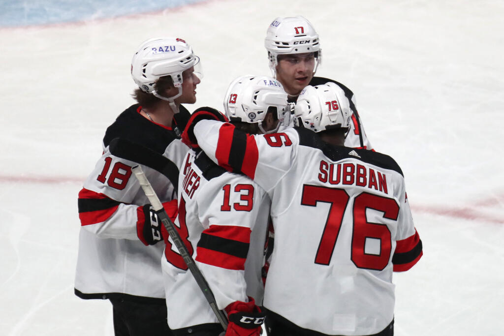 Mit dem 7:1-Erfolg gegen die Montreal Canadiens beendeten die Devils ihre Niederlagenserie von sieben Spielen