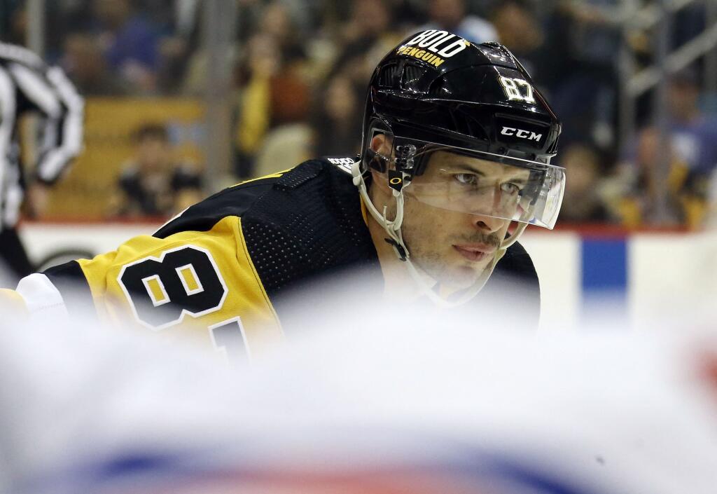 Penguins-Kapitän Sideny Crosby glänzte am gestrigen Abend mit drei Punkten