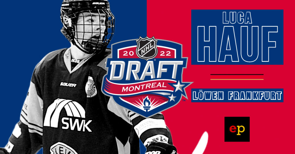 NHL Draft-Serie 2022: Luca Hauf