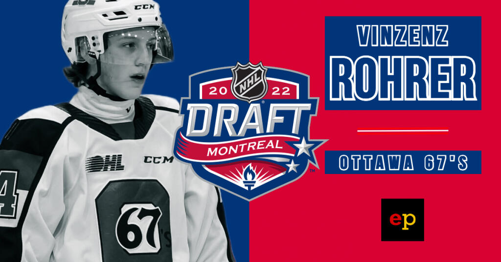 NHL Draft-Serie 2022: Vinzenz Rohrer