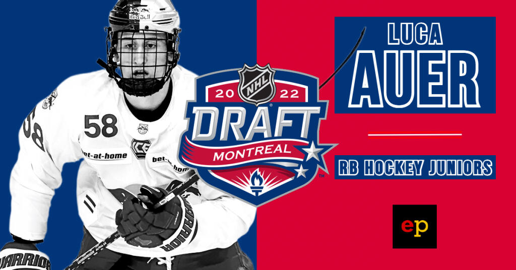NHL Draft-Serie 2022: Luca Auer