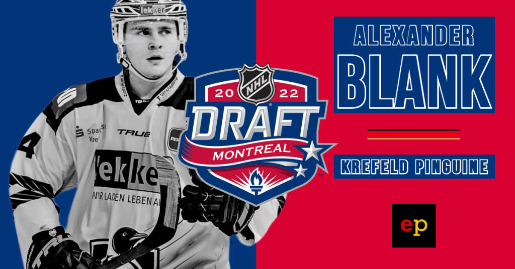 NHL Draft-Serie 2022: Alexander Blank
