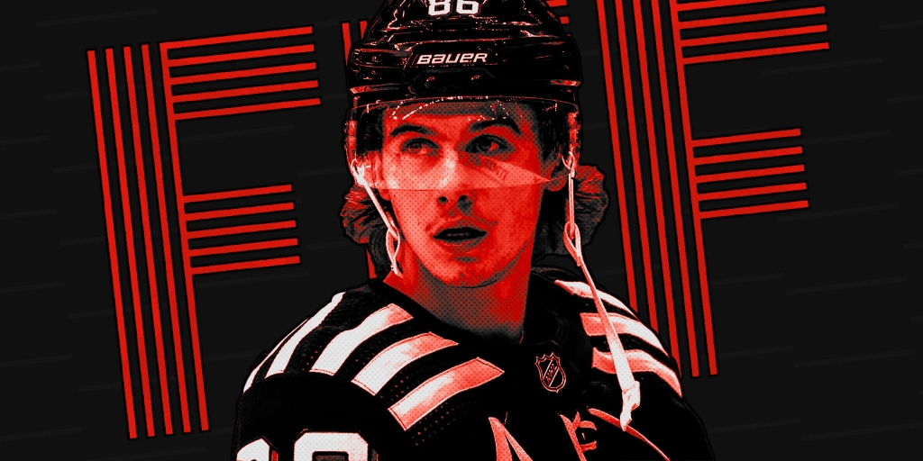 Devils star Jack Hughes on points record, Pride Night controversy