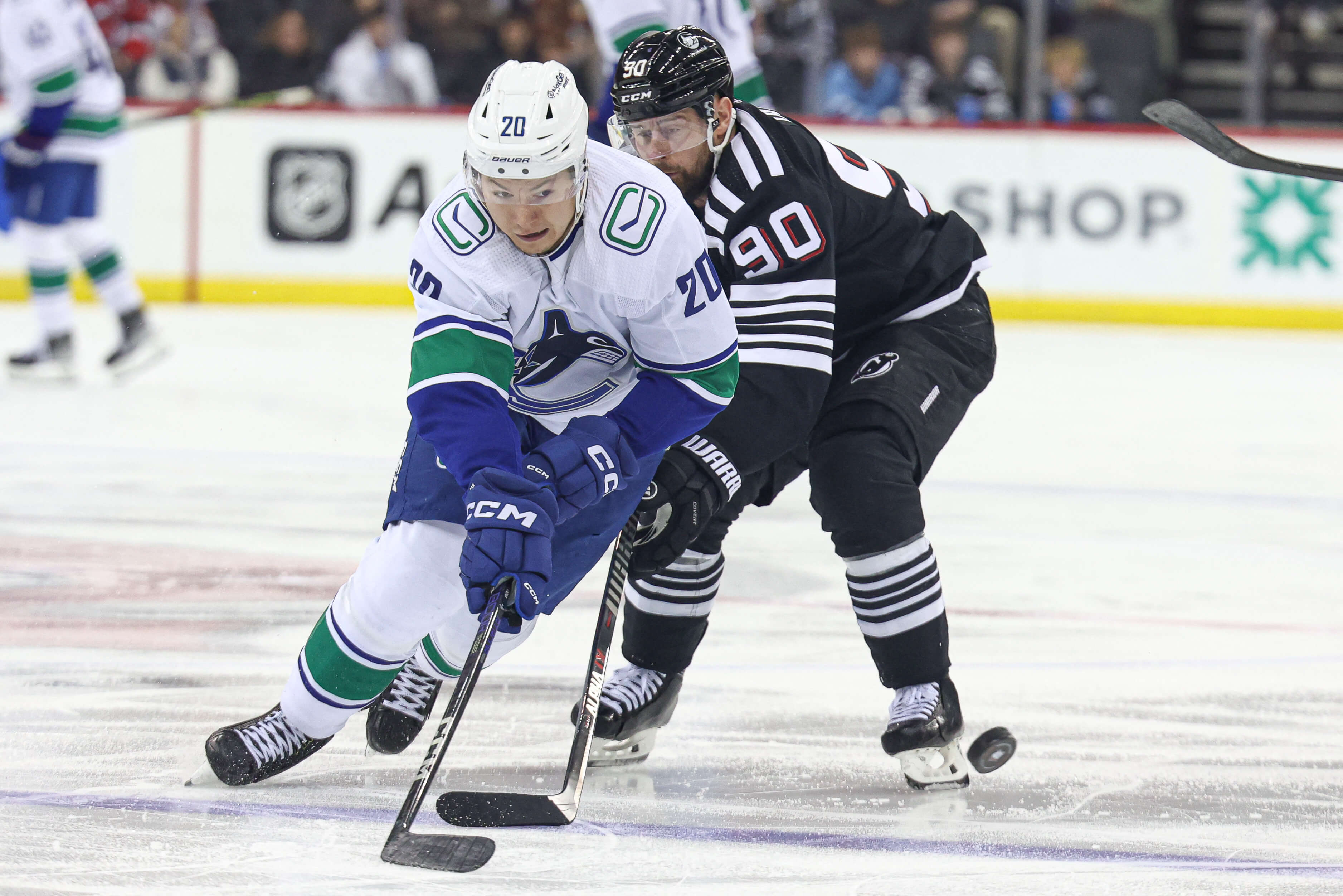 New Jersey Devils acquire Curtis Lazar from Vancouver Canucks