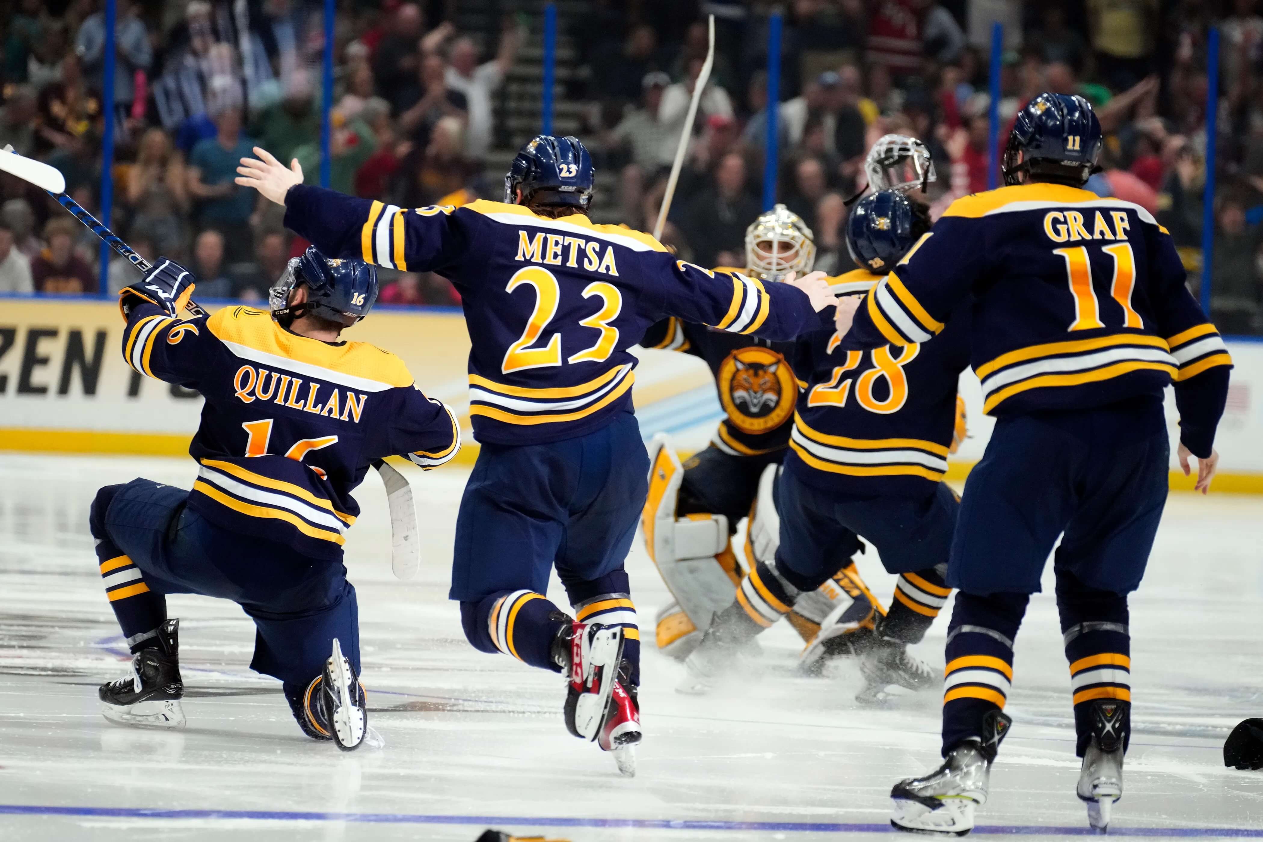 NCAA Championship Quinnipiac Wins First Title In OT Thriller EP Rinkside