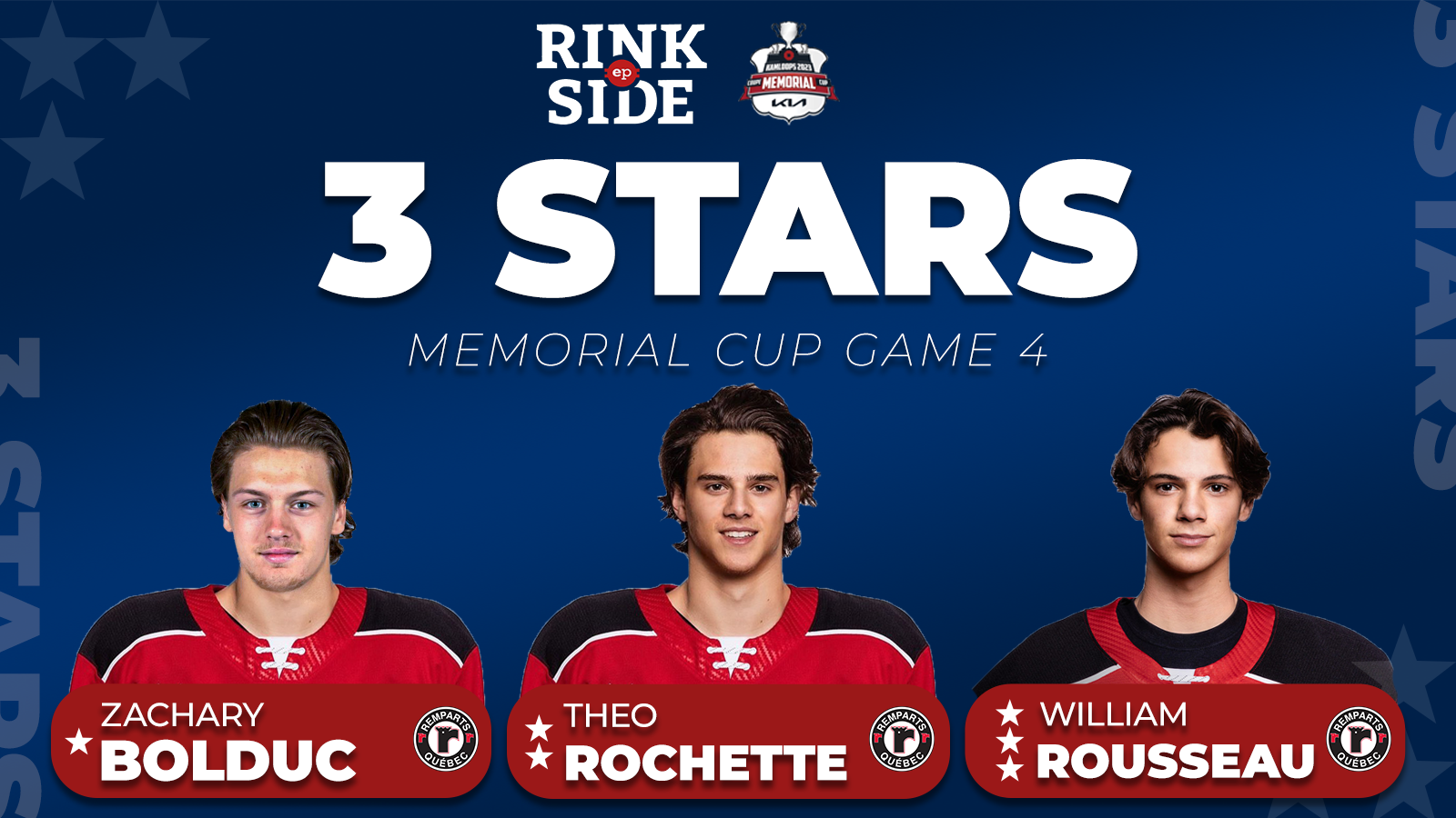 EP Rinkside’s 3 Stars from Day 4 of the 2023 Memorial Cup