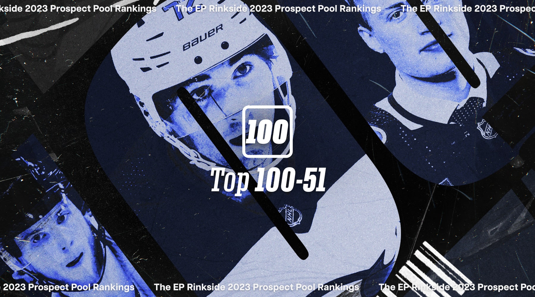Ranking the NHL's top 100 affiliated prospects in 2023: Skaters 100-51