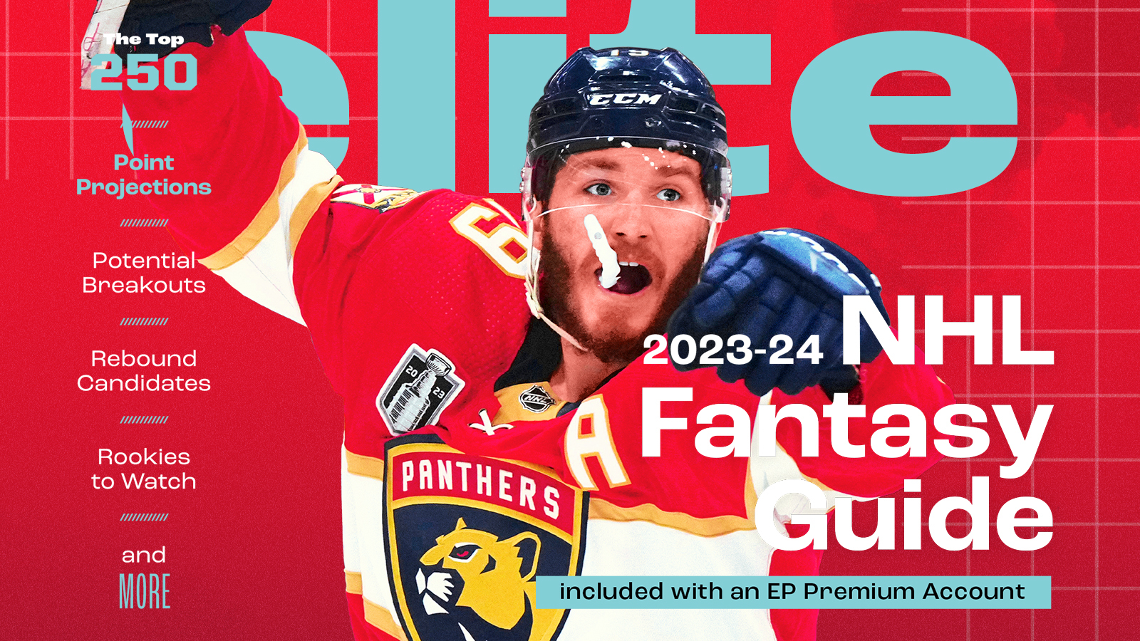 The Elite Prospects 2023-24 Fantasy Hockey Guide