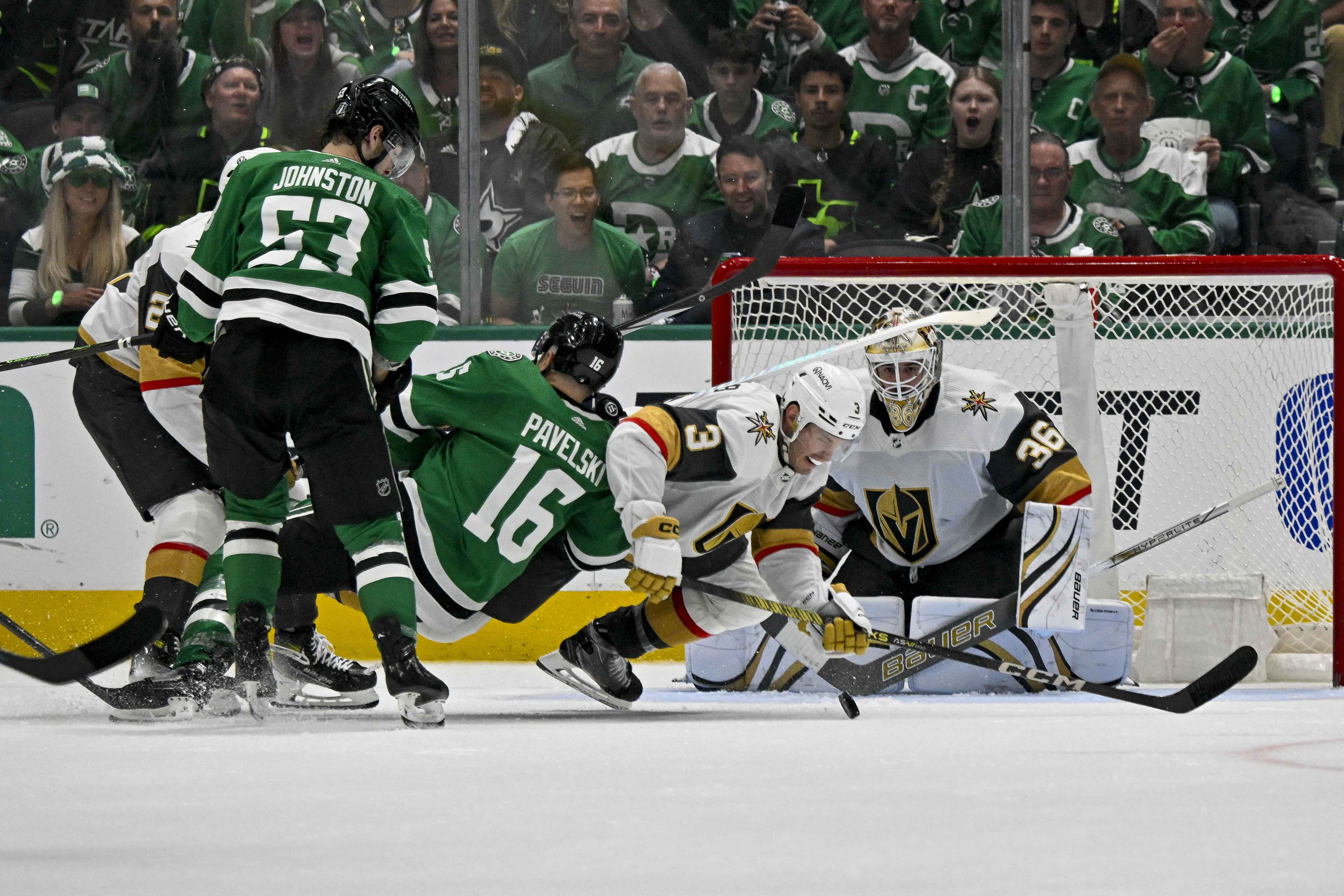 NHL Playoff Daily: Golden Knights already have Stars on the ropes